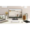 ASUS Marshmallow KW100 klávesnica bezdrôtová Bluetooth QWERTZ béžová sivá biela