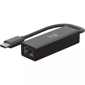 USB-C na Ethernet adaptér Logitech Logi 1000 Mbit/s grafitový