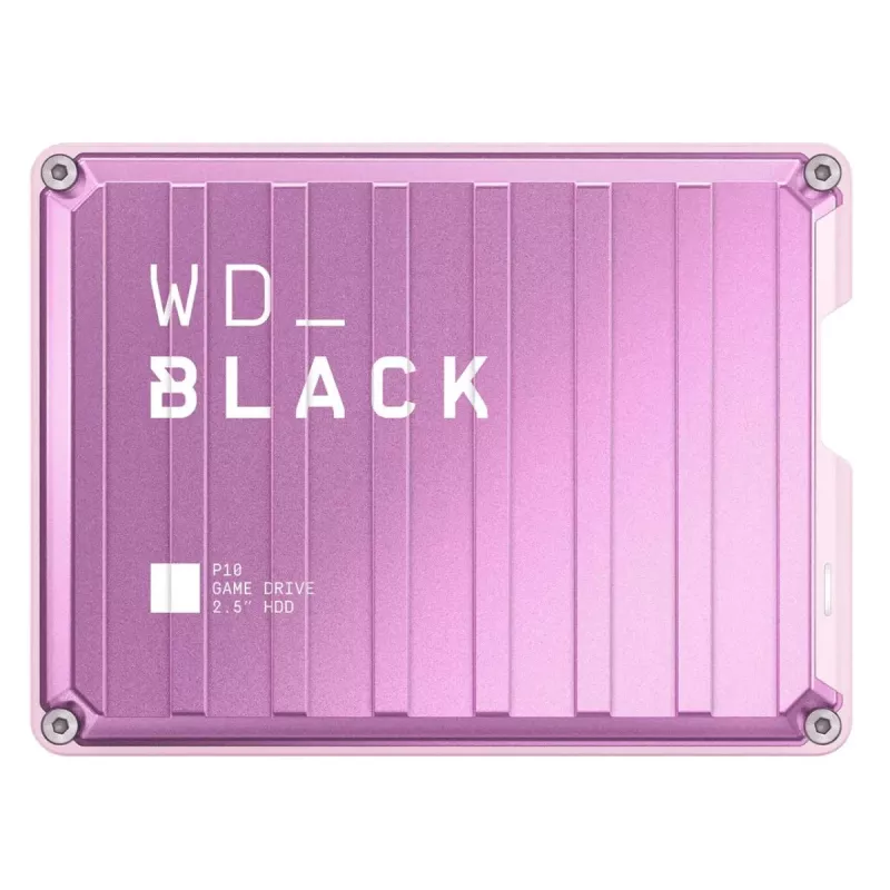 WESTERN DIGITAL WD_Black P10 Game Drive – 6 TB – USB 3.2 Gen 1 – ružová