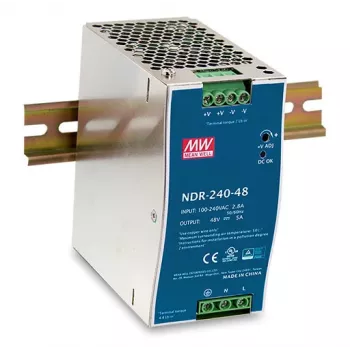 D-Link 240W univerzálny AC vstup / plnorozsahový DIN napájací zdroj