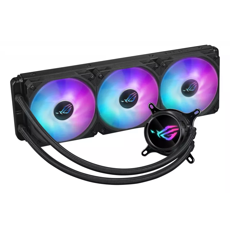 ASUS ROG Strix LC III 360 ARGB procesorový kvapalinový chladič 12 cm čierny