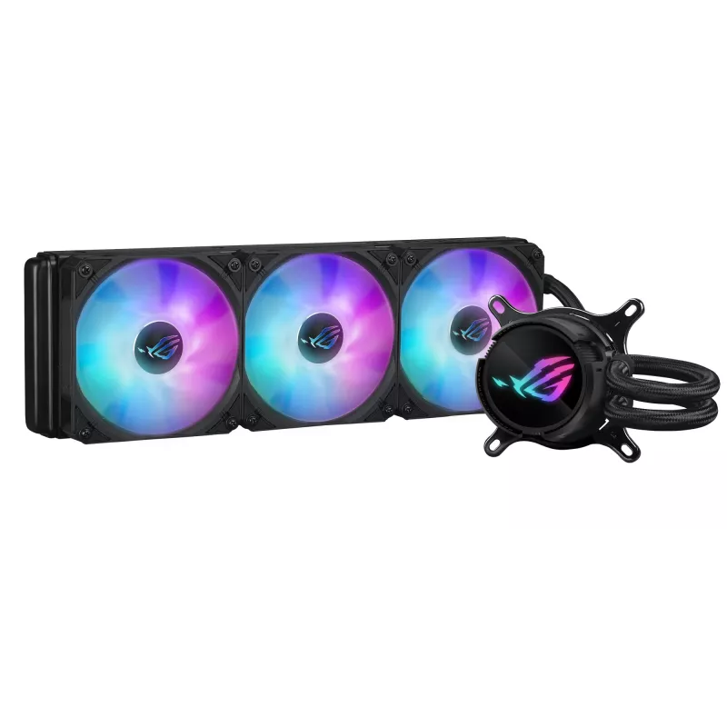 ASUS ROG Strix LC III 360 ARGB procesorový kvapalinový chladič 12 cm čierny
