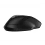 HP 255 Dual Wireless Mouse, obojručná, optická, RF Wireless + Bluetooth, 1600 DPI, čierna