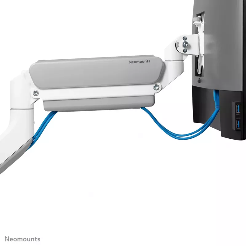 Neomounts DS70-450WH1 rameno na monitor 17-42 inch - plynová pružina - Topfix - 180°-stop