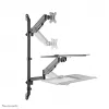 Nástenná pracovná stanica sit-stand Neomounts WL90-325BL1 max. hmotnosť 9 kg