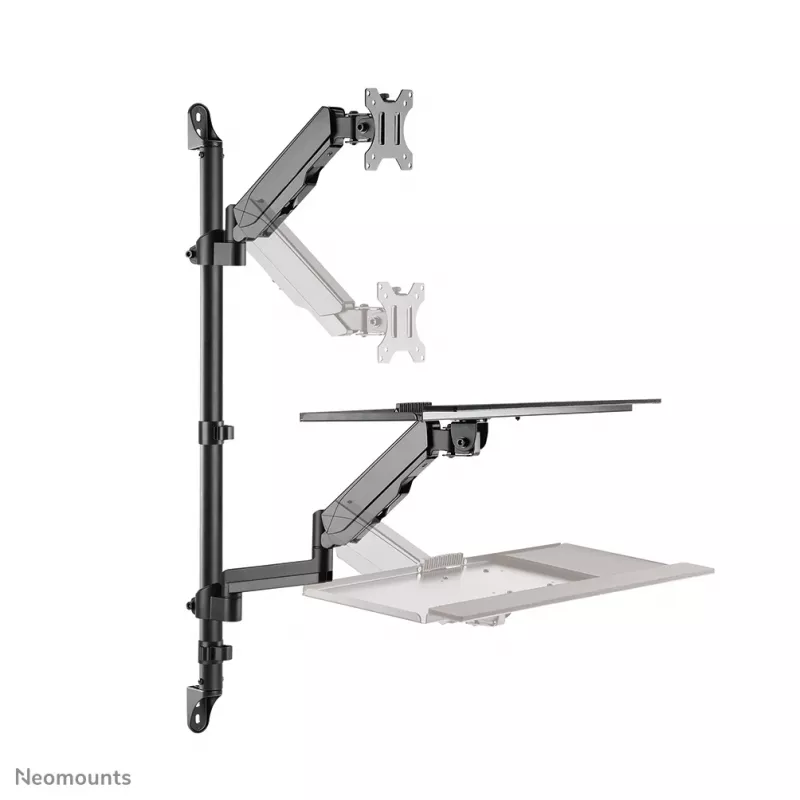 Nástenná pracovná stanica sit-stand Neomounts WL90-325BL1 max. hmotnosť 9 kg