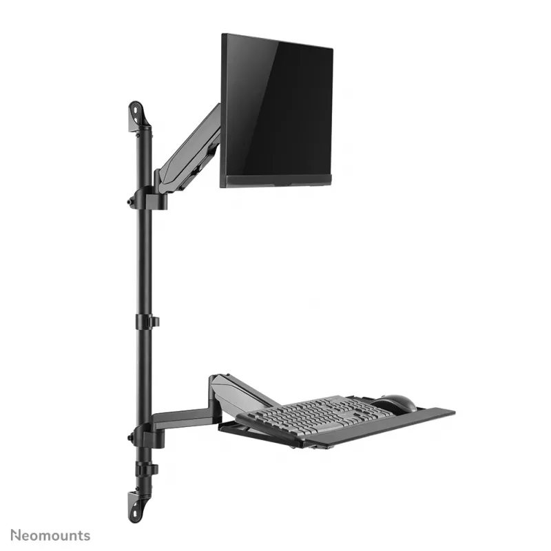 Nástenná pracovná stanica sit-stand Neomounts WL90-325BL1 max. hmotnosť 9 kg