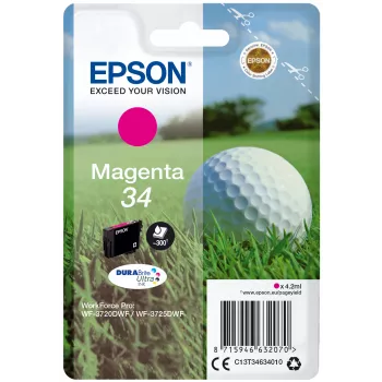 Kazeta Epson 34 purpurová 300 strán C13T34634010