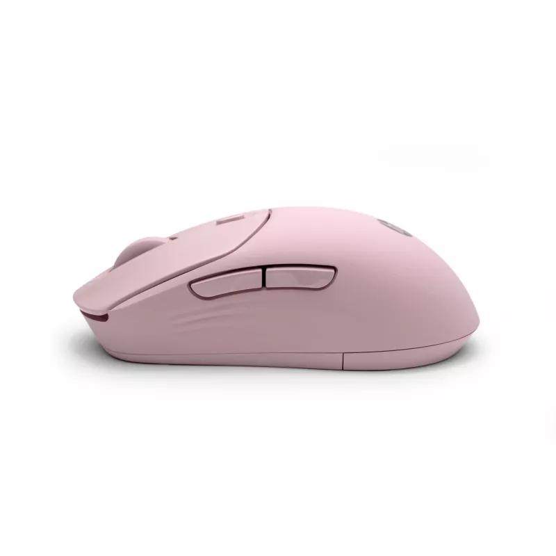 HP 400 tichá ružová bezdrôtová myš, obojručná, RF Wireless + Bluetooth, 6000 DPI, ružová