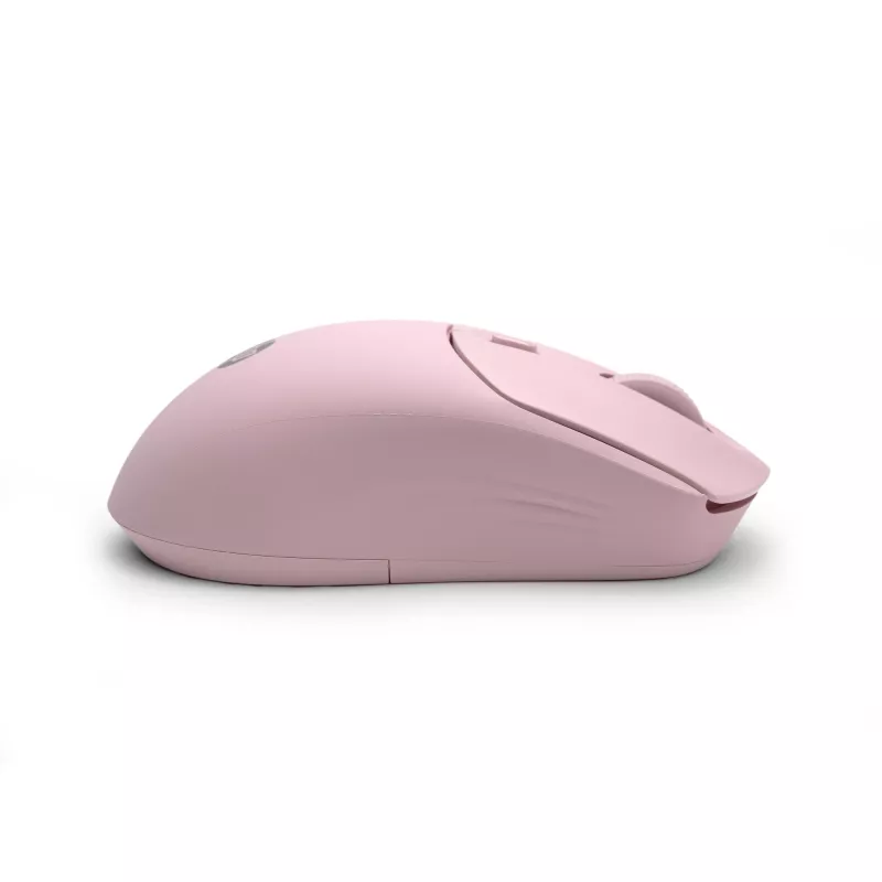 HP 400 tichá ružová bezdrôtová myš, obojručná, RF Wireless + Bluetooth, 6000 DPI, ružová