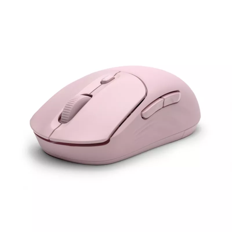 HP 400 tichá ružová bezdrôtová myš, obojručná, RF Wireless + Bluetooth, 6000 DPI, ružová