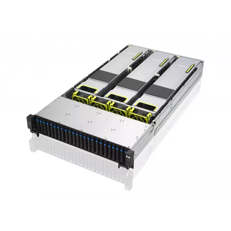 ASUS RS720A-E11-RS24U 2U rackový barebone server, strieborný