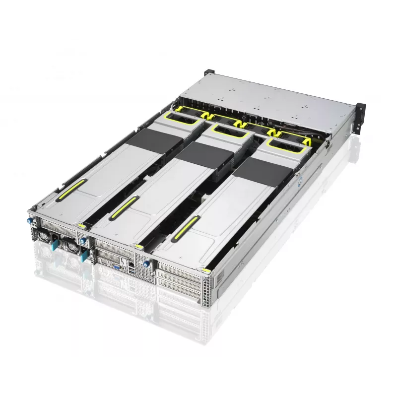 ASUS RS720A-E11-RS24U 2U rackový barebone server, strieborný