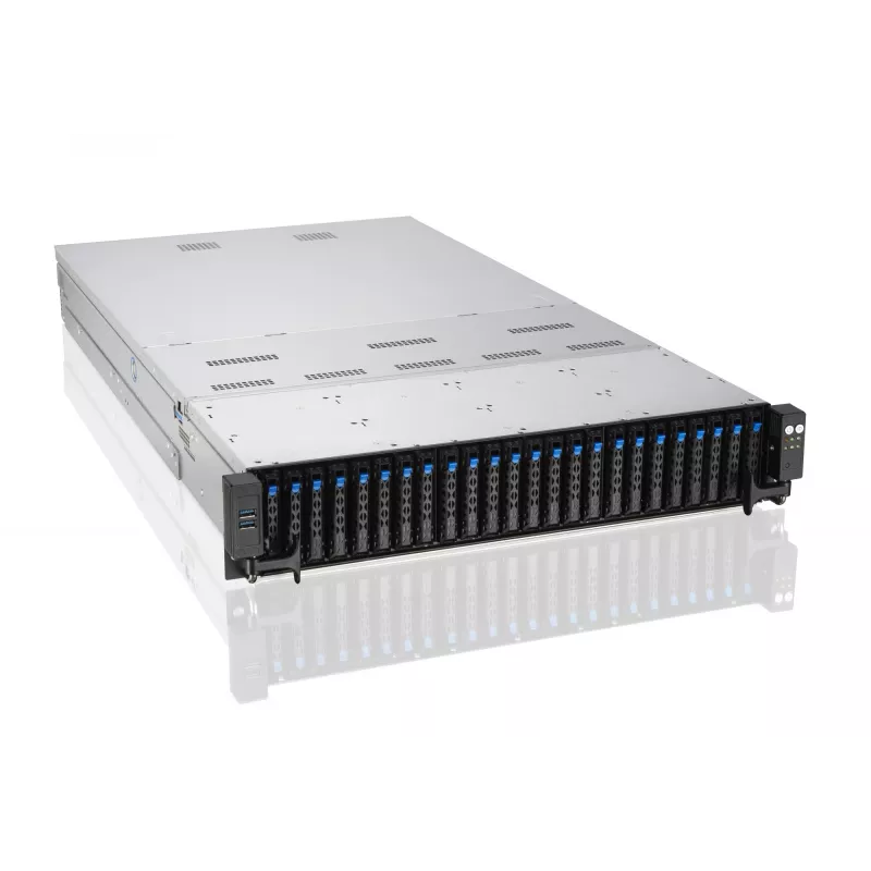 ASUS RS720A-E11-RS24U 2U rackový barebone server, strieborný