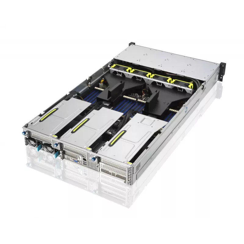 ASUS RS720A-E11-RS24U 2U rackový barebone server, strieborný