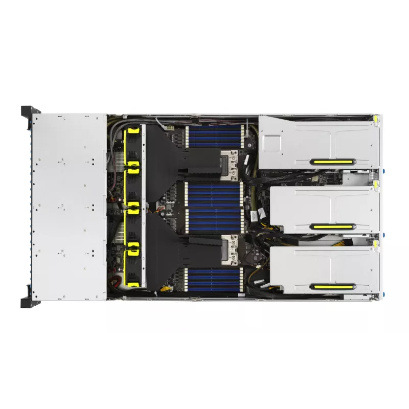 ASUS RS720A-E11-RS24U 2U rackový barebone server, strieborný