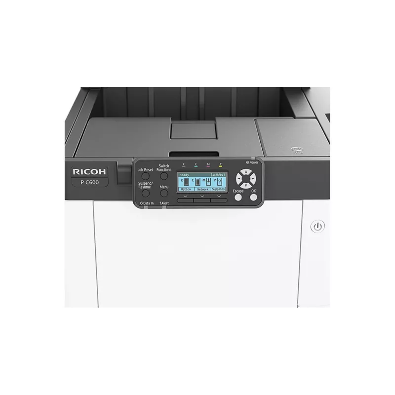 Tlačiareň Ricoh P C600 laserová farebná 1200 x 1200 DPI
