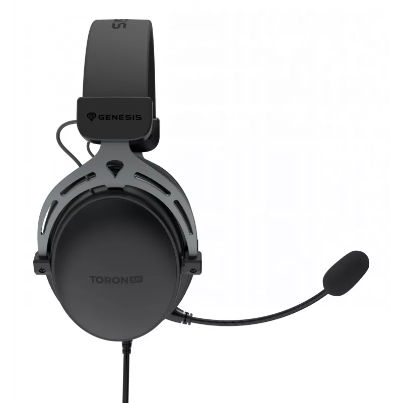 Káblový binaurálny herný headset Genesis Toron 531 — circumaurálny, 32 Ω, 20–20000 Hz, 1 m kábel
