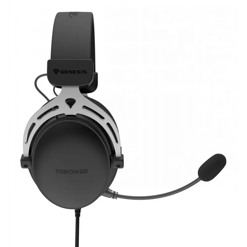 Káblový binaurálny herný headset Genesis Toron 531 — circumaurálny, 32 Ω, 20–20000 Hz, 1 m kábel