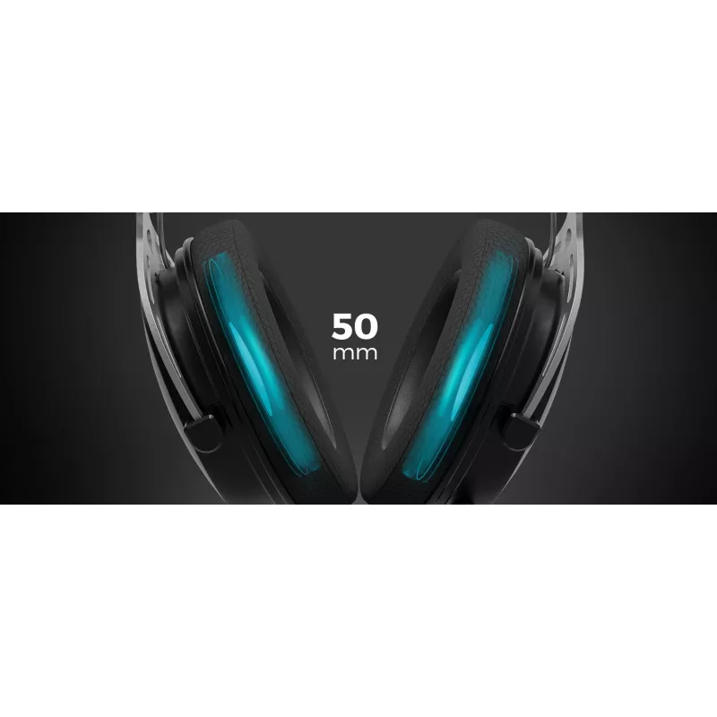 Káblový binaurálny herný headset Genesis Toron 531 — circumaurálny, 32 Ω, 20–20000 Hz, 1 m kábel
