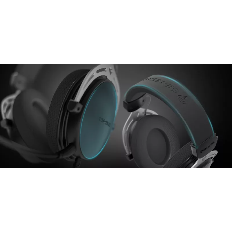 Káblový binaurálny herný headset Genesis Toron 531 — circumaurálny, 32 Ω, 20–20000 Hz, 1 m kábel
