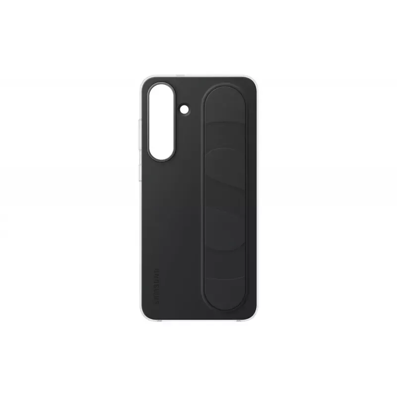 Protective Standing Grip puzdro Samsung pre Galaxy S25 FE, čierna, stojan na stôl
