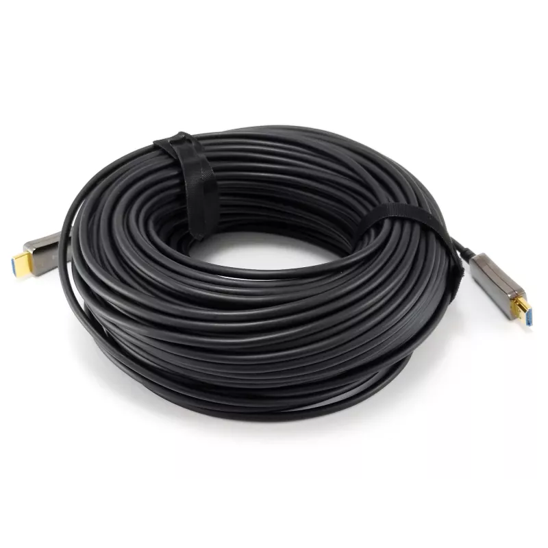 Equip HDMI 2.0 aktívny optický kábel AM/AM, 50m, 4K/60Hz, 50 m, HDMI Type-A (štandard), HDMI Type-A (štandard), 3D, čierny