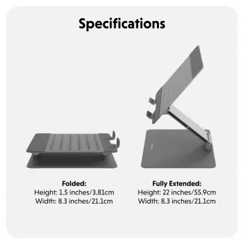 TARGUS Hyperspace Flex stojan na notebook - sivý