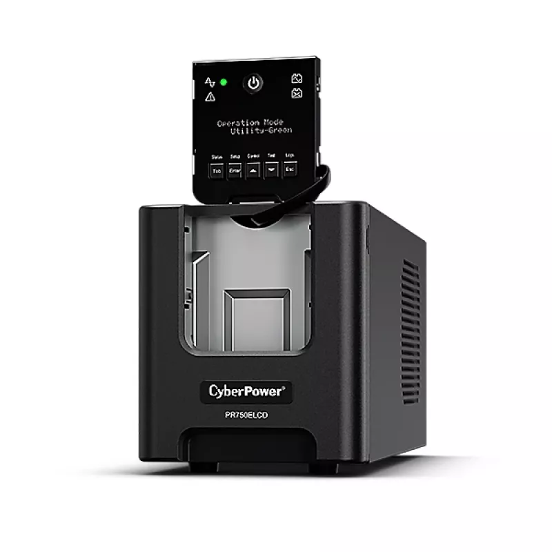 CyberPower PR750ELCD UPS (neprerušiteľný zdroj napájania) Line-Interactive 0,75 kVA 675 W 6 AC výstupov