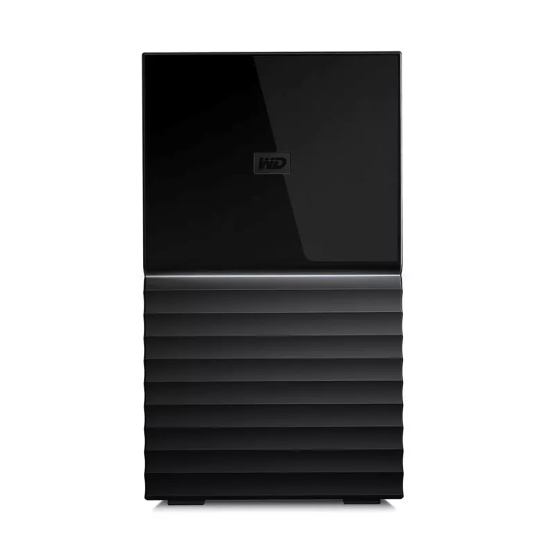 WD My Book Duo WDBFBE0360JBK externé úložisko RAID 36 TB (2x 18 TB HDD), USB-C 3.2 Gen 1, RAID 0/1/JBOD, 256-bitové hardvérové šifrovanie AES, čierne