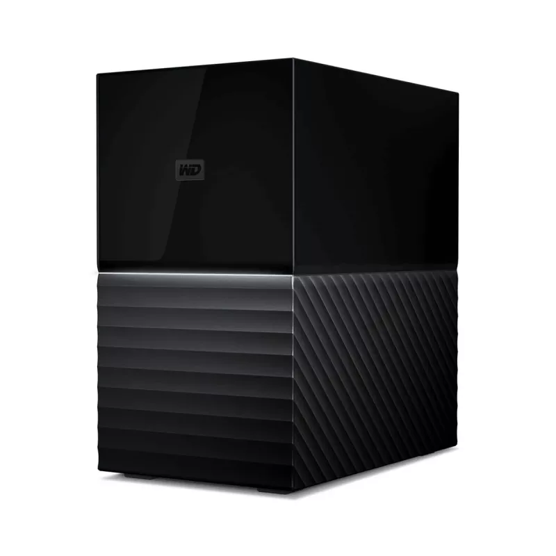 WD My Book Duo WDBFBE0360JBK externé úložisko RAID 36 TB (2x 18 TB HDD), USB-C 3.2 Gen 1, RAID 0/1/JBOD, 256-bitové hardvérové šifrovanie AES, čierne