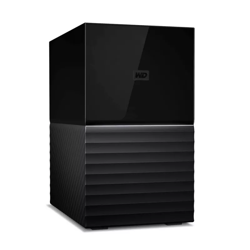 WD My Book Duo WDBFBE0360JBK externé úložisko RAID 36 TB (2x 18 TB HDD), USB-C 3.2 Gen 1, RAID 0/1/JBOD, 256-bitové hardvérové šifrovanie AES, čierne