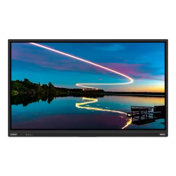 Lenovo ThinkVision T86 počítačový monitor 2,18 m (86 palcov) 3840 x 2160 pixelov 4K Ultra HD LED dotykový čierny