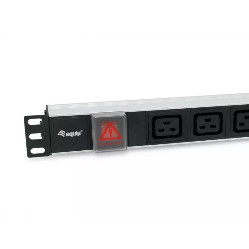 Equip 333319 Power Distribution Unit (PDU) 6 AC výstupov 1U čierna