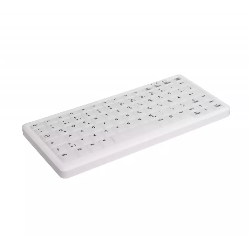 Contour Design Active Key AK-C4110 klávesnica medicínska USB QWERTY US English biela