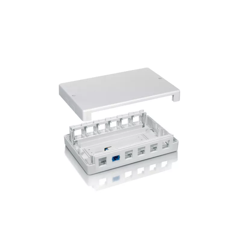 12-portový Keystone Jack Surface Mount Box Equip 125460