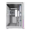 FSP M580-WP Plus počítačová skriňa Midi Tower, ATX, ARGB, tvrdené sklo, biela