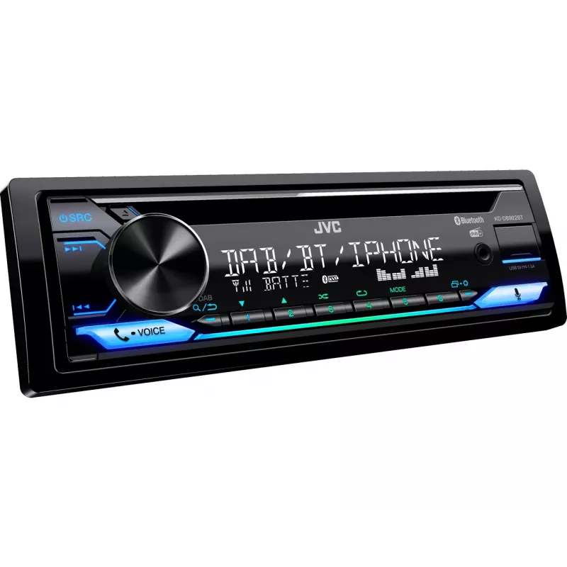 JVC KD-DB922BT čierne 200 W Bluetooth