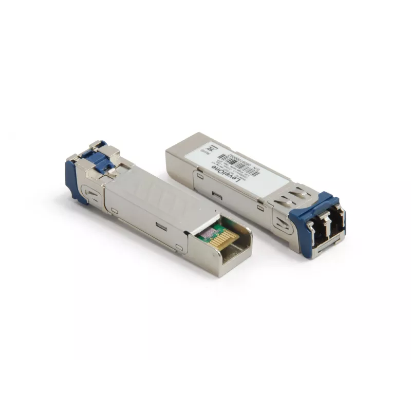 LevelOne GVT-0301 modul vysielača SFP (Mini-GBIC), 1,25 Gbps, jednovidový, LX, LC, 10 km