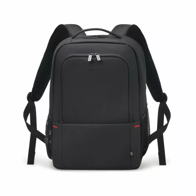DICOTA Eco Backpack Plus Base – taška na notebook 13-15,6 palcov – čierna / 300d Rpet polyester