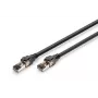 DIGITUS patch kábel - Cat 8.1 - S/FTP - AWG 24/7 - 3m - čierny