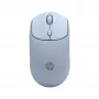 HP 400 tichá modrá bezdrôtová myš, obojručná, RF Wireless + Bluetooth, 6000 DPI, modrá