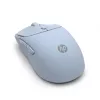 HP 400 tichá modrá bezdrôtová myš, obojručná, RF Wireless + Bluetooth, 6000 DPI, modrá