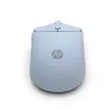 HP 400 tichá modrá bezdrôtová myš, obojručná, RF Wireless + Bluetooth, 6000 DPI, modrá