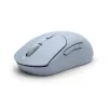 HP 400 tichá modrá bezdrôtová myš, obojručná, RF Wireless + Bluetooth, 6000 DPI, modrá