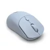 HP 400 tichá modrá bezdrôtová myš, obojručná, RF Wireless + Bluetooth, 6000 DPI, modrá