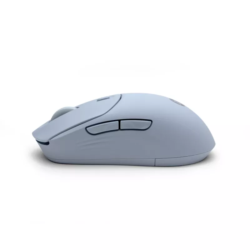HP 400 tichá modrá bezdrôtová myš, obojručná, RF Wireless + Bluetooth, 6000 DPI, modrá