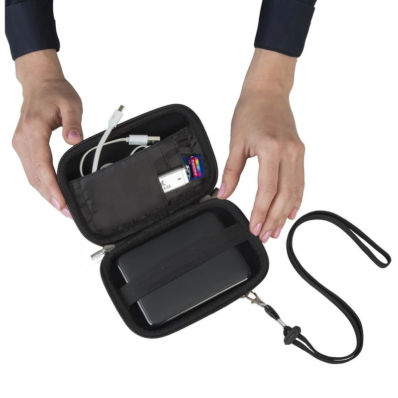 Rivacase 9101 Davos puzdro na HDD 2,5 palca, čierne
