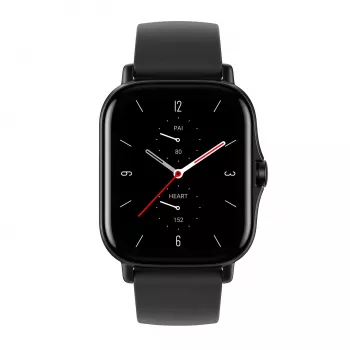 Amazfit GTS 2 4,19 cm (1,65 inch) AMOLED 43 mm digitálny 348 x 442 pixelov dotykový displej čierny Wi-Fi GPS (satelitný)