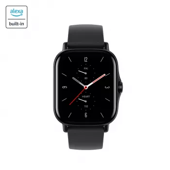 Amazfit GTS 2 4,19 cm (1,65 inch) AMOLED 43 mm digitálny 348 x 442 pixelov dotykový displej čierny Wi-Fi GPS (satelitný)